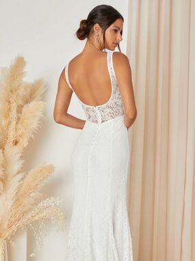 Beloved Eternity White Lace Sleeveless Maxi Dress Lulus